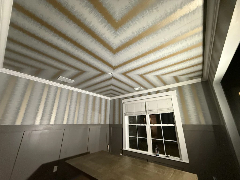 Residential wallpaper installation card
